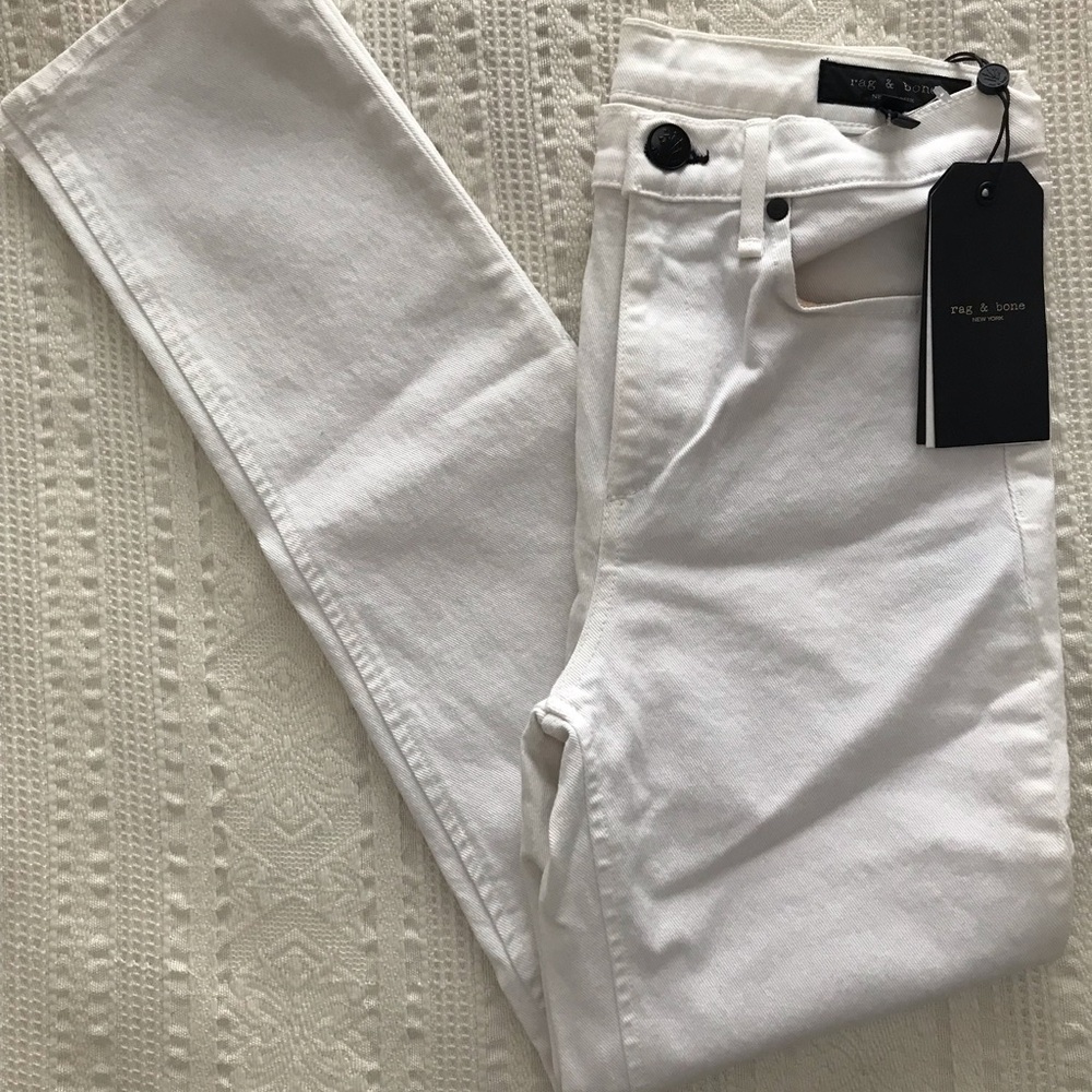 Rag & Bone White Jeans